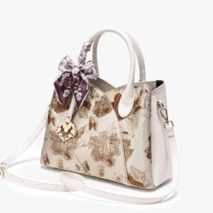 Top Handle Handbag Women's Elegant with Floral Print OEM